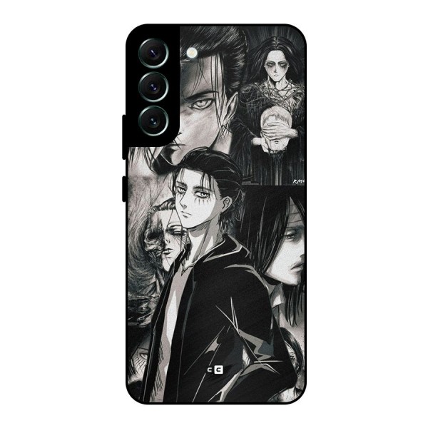 Eren Yeager Titan Metal Back Case for Galaxy S22 Plus 5G