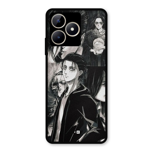 Eren Yeager Titan Metal Back Case for Realme C53