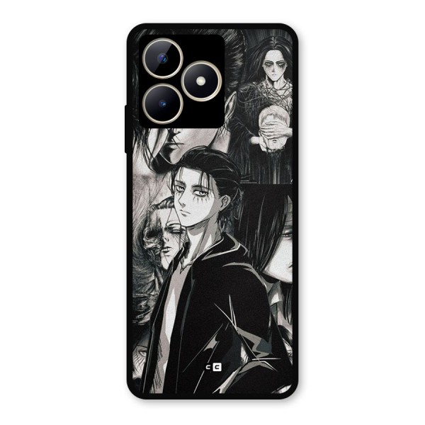 Eren Yeager Titan Metal Back Case for Realme Narzo N53