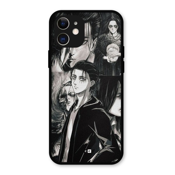 Eren Yeager Titan Metal Back Case for iPhone 12