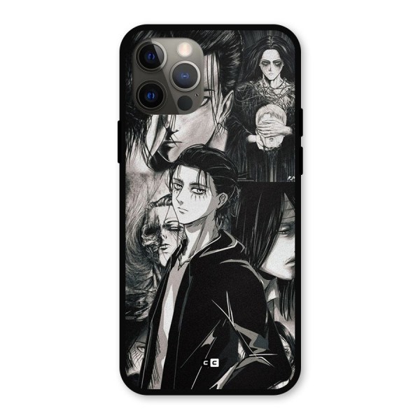 Eren Yeager Titan Metal Back Case for iPhone 12 Pro