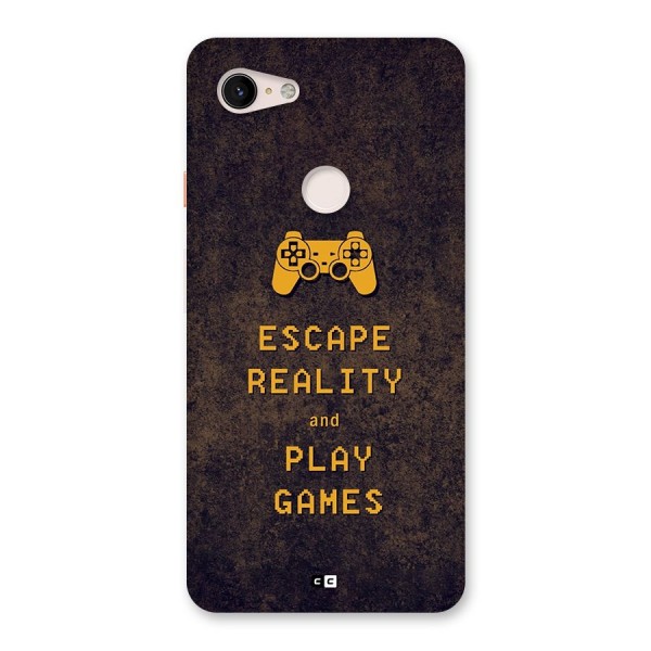 Escape Reality Back Case for Google Pixel 3 XL