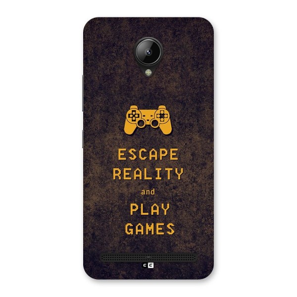 Escape Reality Back Case for Lenovo C2