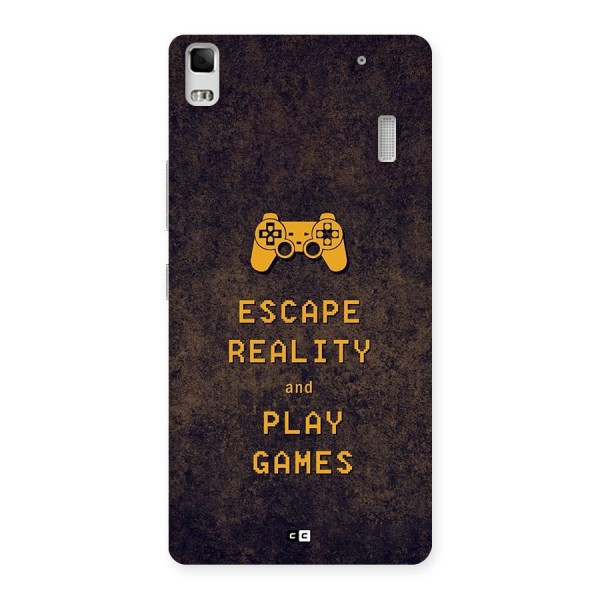 Escape Reality Back Case for Lenovo K3 Note