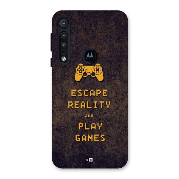 Escape Reality Back Case for Motorola One Macro