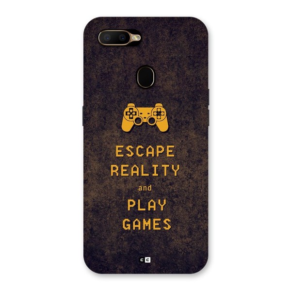 Escape Reality Back Case for Oppo A5s