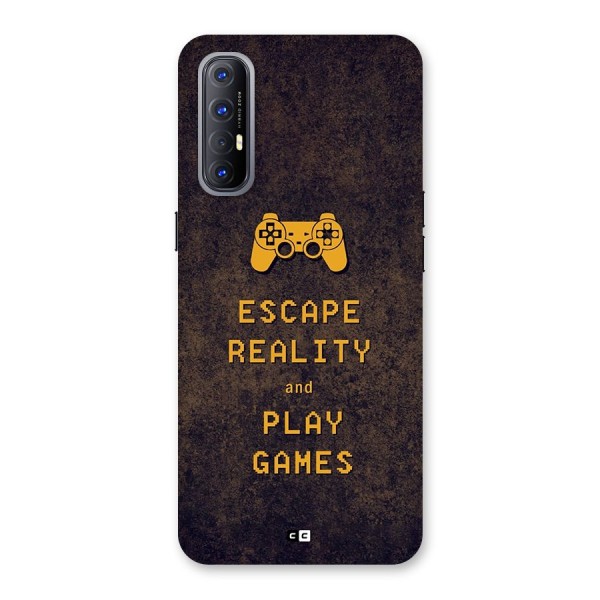 Escape Reality Back Case for Oppo Reno3 Pro