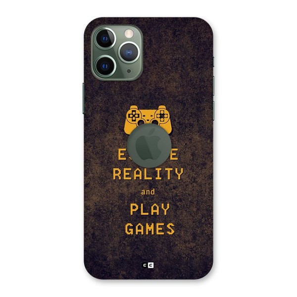 Escape Reality Back Case for iPhone 11 Pro Logo Cut