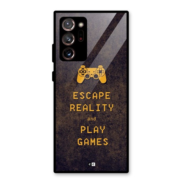 Escape Reality Glass Back Case for Galaxy Note 20 Ultra