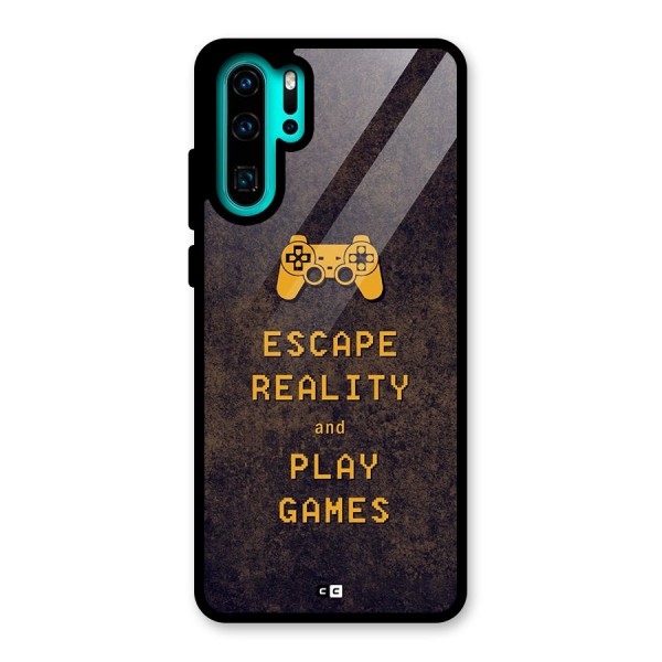 Escape Reality Glass Back Case for Huawei P30 Pro