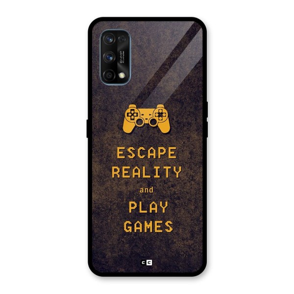 Escape Reality Glass Back Case for Realme 7 Pro