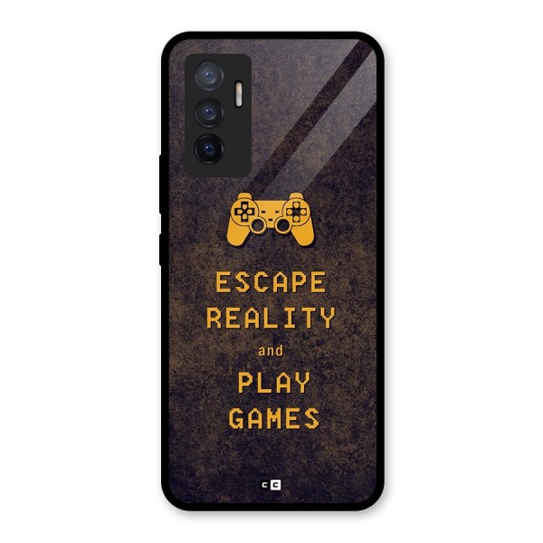 Escape Reality Glass Back Case for Vivo V23e