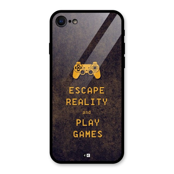 Escape Reality Glass Back Case for iPhone SE 2022