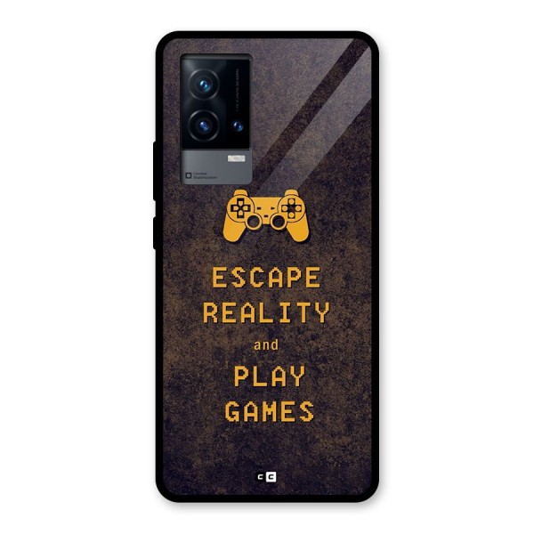 Escape Reality Glass Back Case for iQOO 9 5G