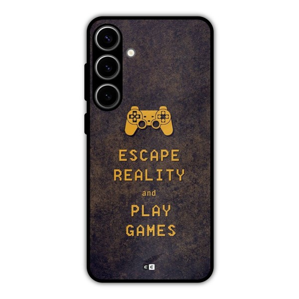 Escape Reality Metal Back Case for Galaxy S24 Plus