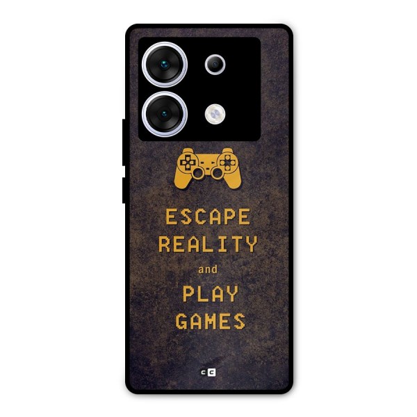 Escape Reality Metal Back Case for Infinix Zero 30 5G