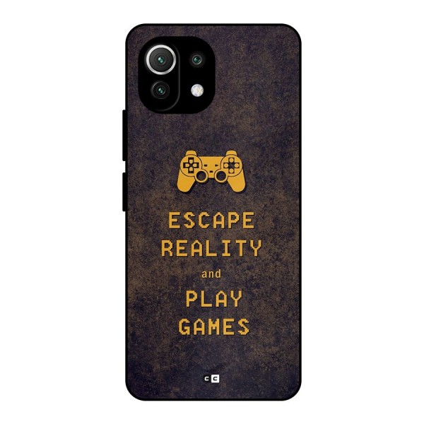 Escape Reality Metal Back Case for Mi 11 Lite
