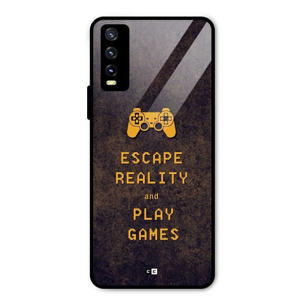 Escape Reality Metal Back Case for Vivo Y20i