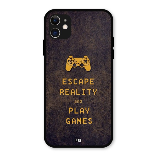 Escape Reality Metal Back Case for iPhone 11