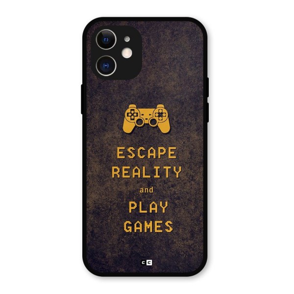 Escape Reality Metal Back Case for iPhone 12