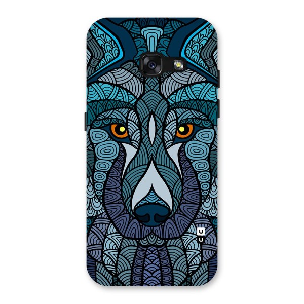 Ethnic Wolf Art Illustration Back Case for Galaxy A3 (2017)