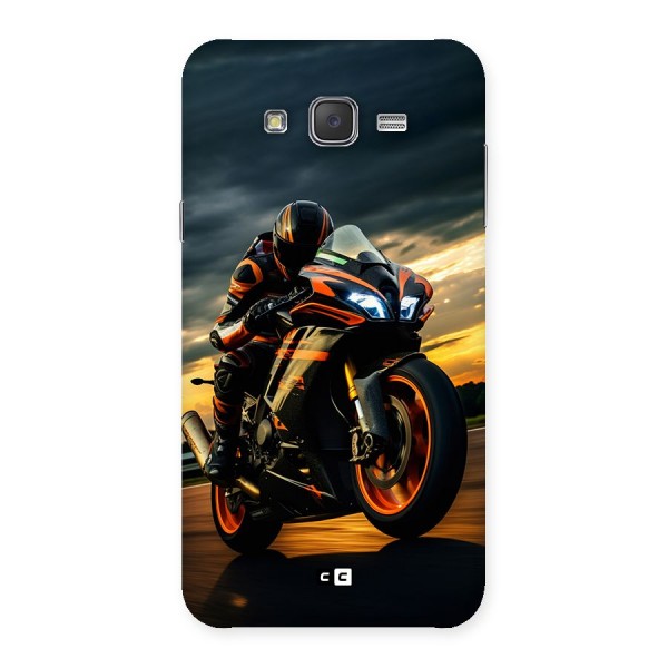 Evening Highway Back Case for Galaxy J7