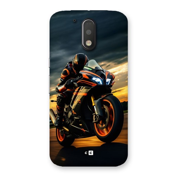 Evening Highway Back Case for Moto G4 Plus