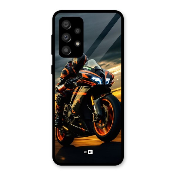 Evening Highway Glass Back Case for Galaxy A32