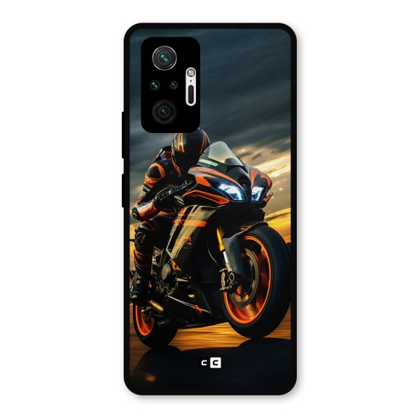 Evening Highway Metal Back Case for Redmi Note 10 Pro Max