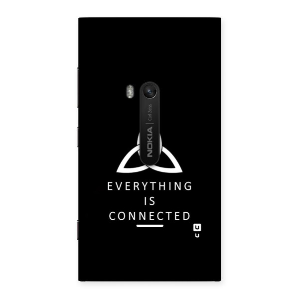 Everything is Connected Typography Back Case for Lumia 920