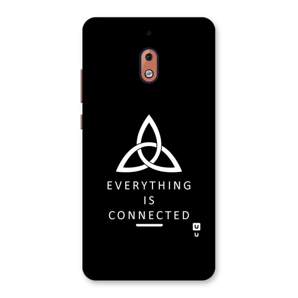 Everything is Connected Typography Back Case for Nokia 2.1
