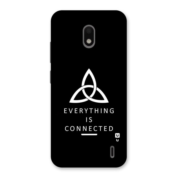 Everything is Connected Typography Back Case for Nokia 2.2