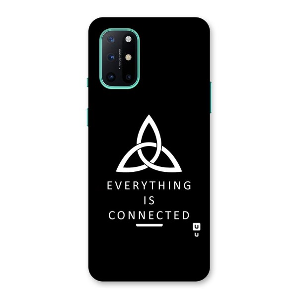 Everything is Connected Typography Back Case for OnePlus 8T