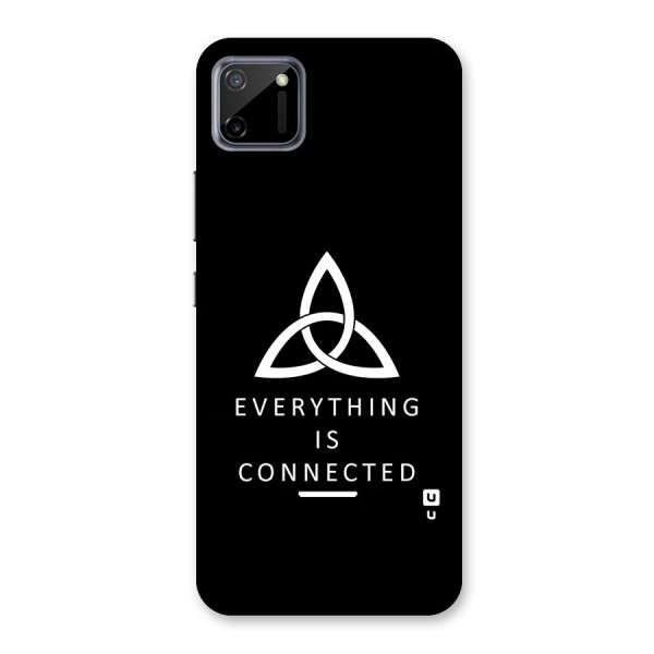 Everything is Connected Typography Back Case for Realme C11