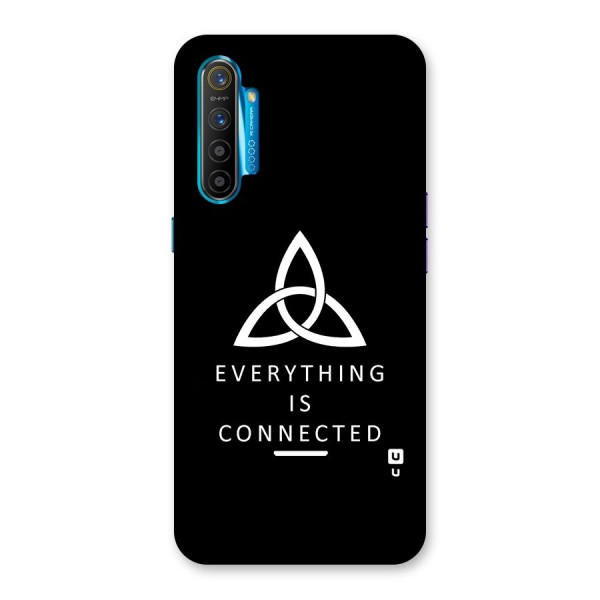 Everything is Connected Typography Back Case for Realme XT