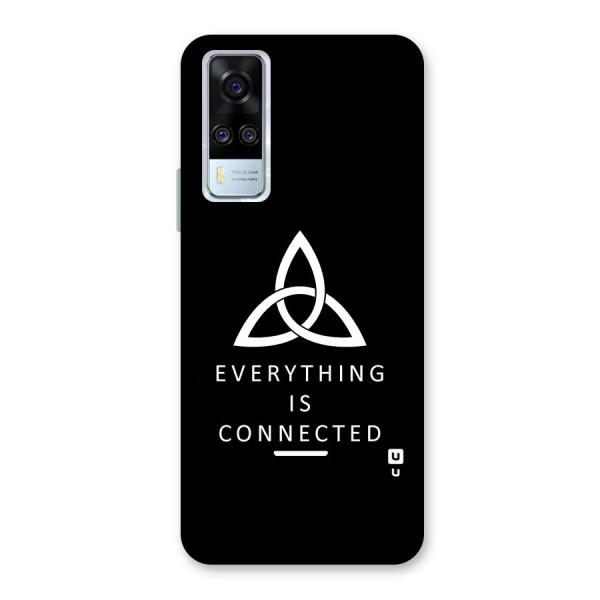 Everything is Connected Typography Back Case for Vivo Y51