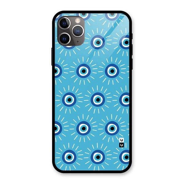 Evil Eves Away Glass Back Case for iPhone 11 Pro Max