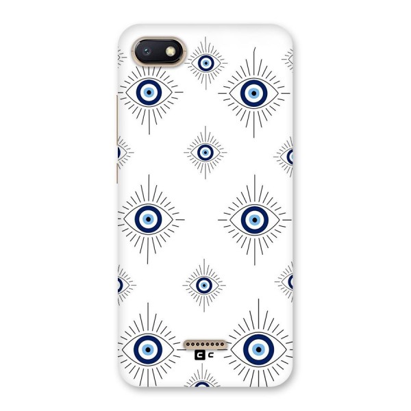 Evil Eye Wall Back Case for Redmi 6A
