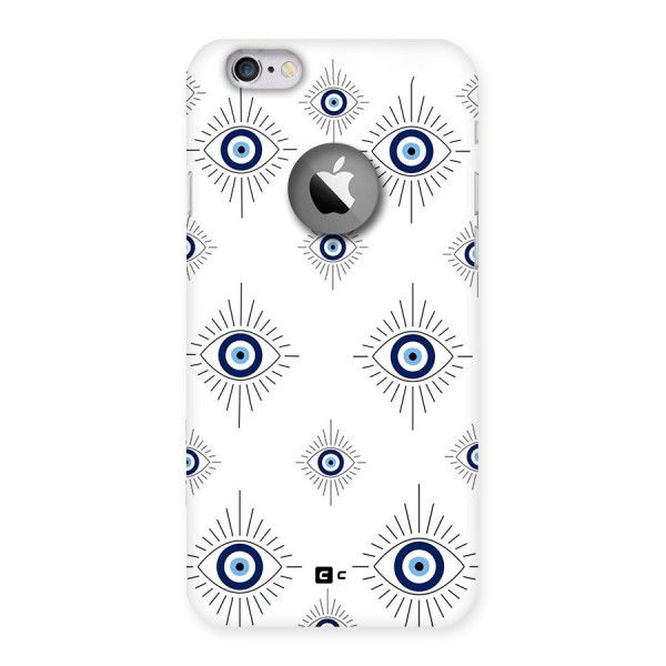 Evil Eye Wall Back Case for iPhone 6 Logo Cut