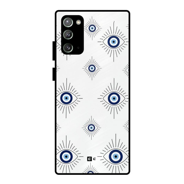 Evil Eye Wall Metal Back Case for Galaxy Note 20