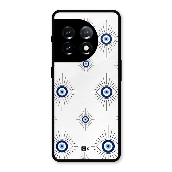Evil Eye Wall Metal Back Case for OnePlus 11