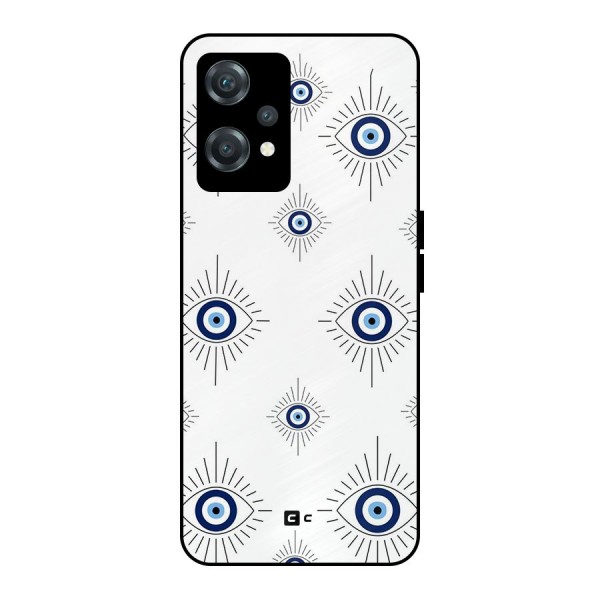 Evil Eye Wall Metal Back Case for OnePlus Nord CE 2 Lite 5G