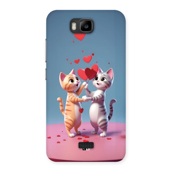 Exchanging Hearts Back Case for Honor Bee