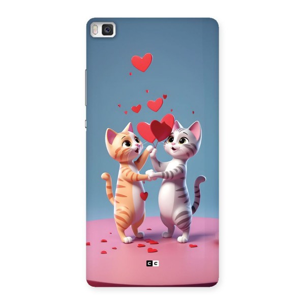 Exchanging Hearts Back Case for Huawei P8