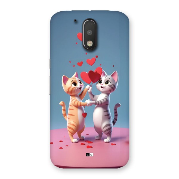 Exchanging Hearts Back Case for Moto G4 Plus