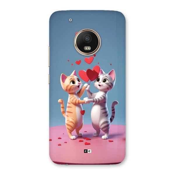 Exchanging Hearts Back Case for Moto G5 Plus