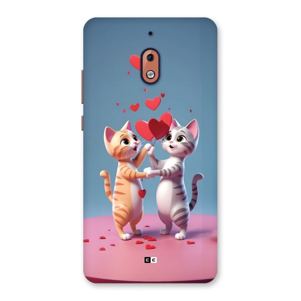 Exchanging Hearts Back Case for Nokia 2.1