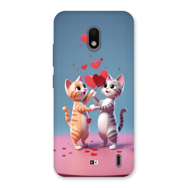 Exchanging Hearts Back Case for Nokia 2.2