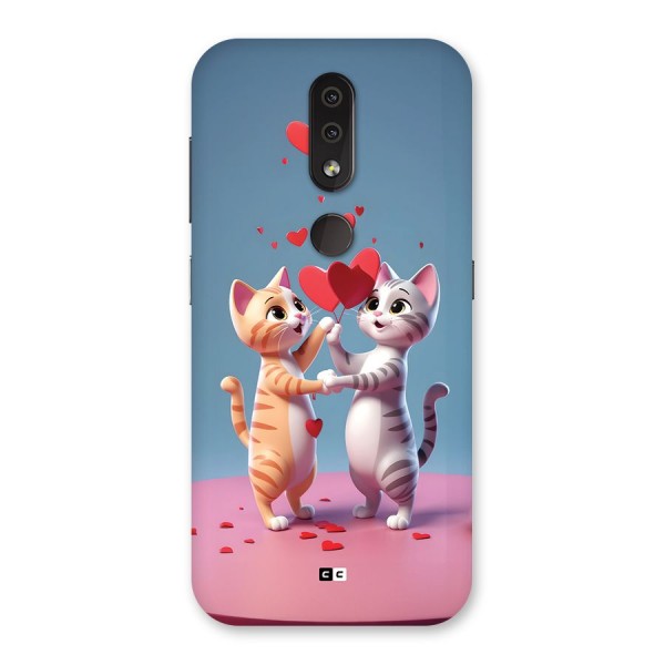 Exchanging Hearts Back Case for Nokia 4.2