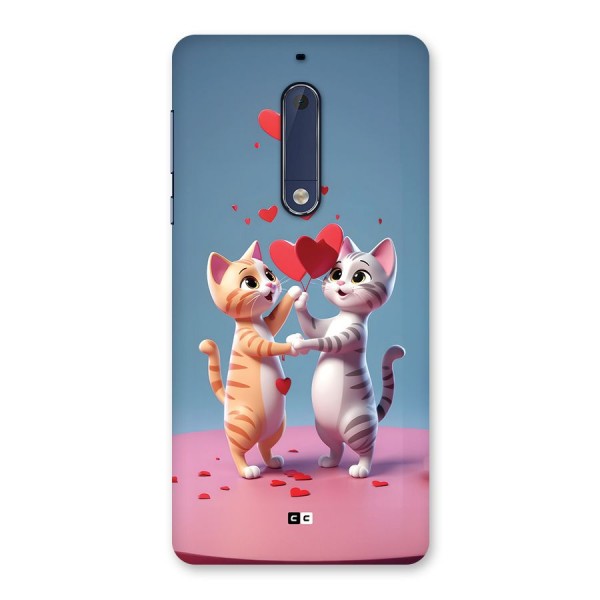 Exchanging Hearts Back Case for Nokia 5